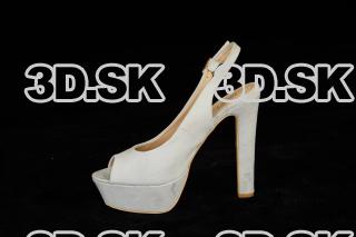 White heels of Eveline Dellai 0004